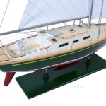 Y062 Omega yacht Sailboat Model America Cup 